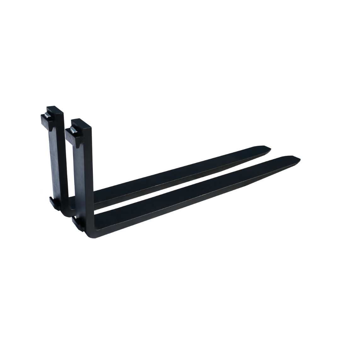 1.50" x 4" x 54" Forklift Forks - Class 2, Standard Taper, 5,500 lb Capacity (Pair)