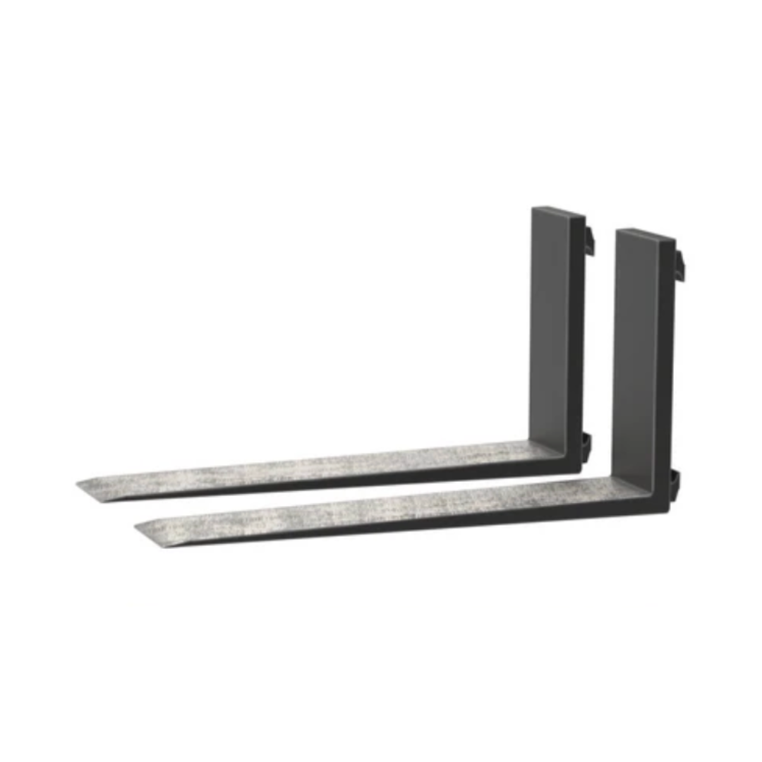 Pair of full taper and polish (FTP) forklift forks